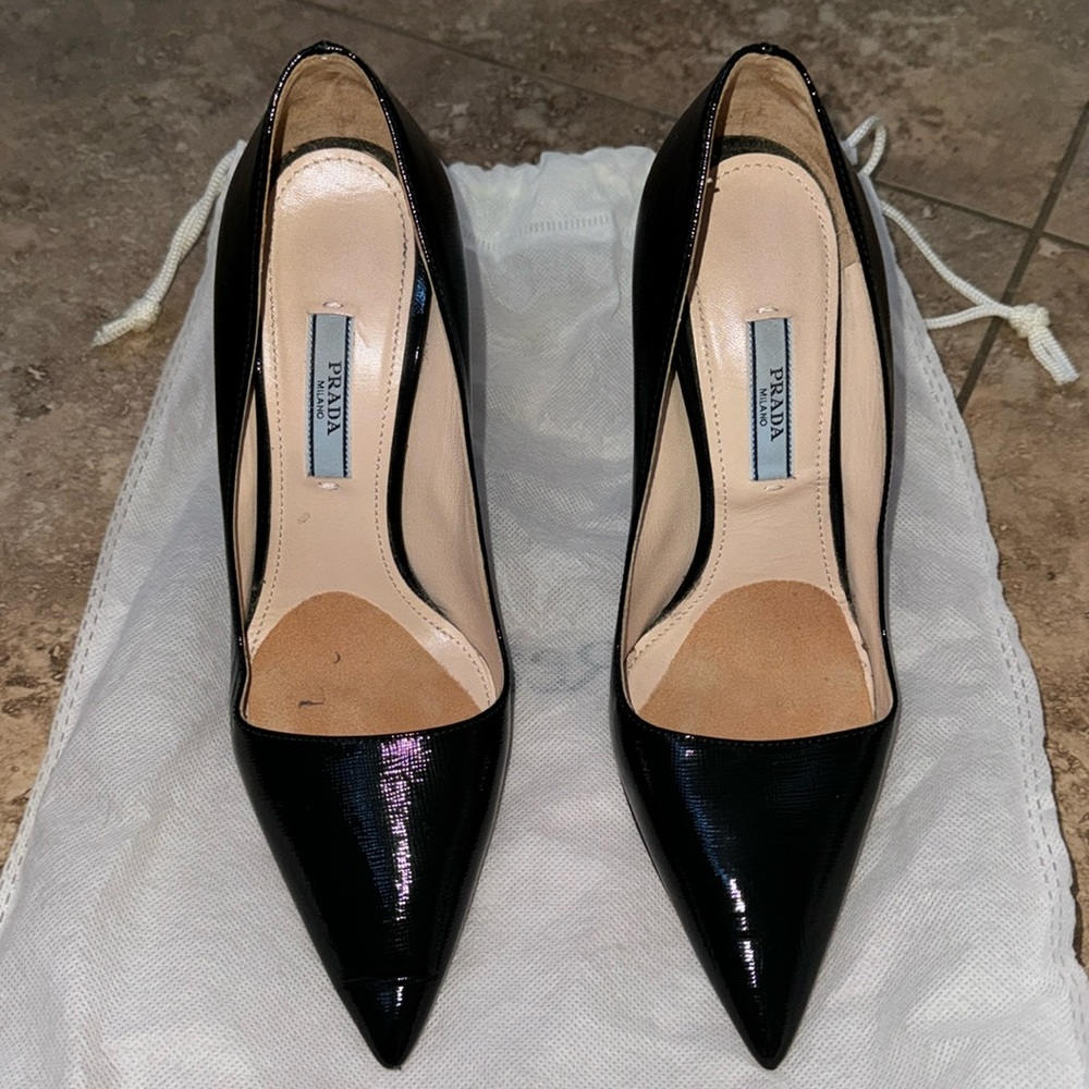Prada Leather Pumps